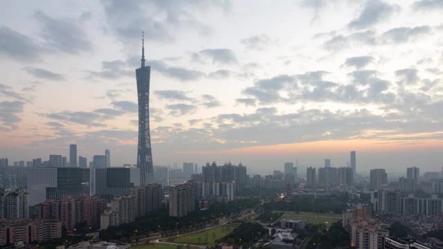 广州都市风景视频素材