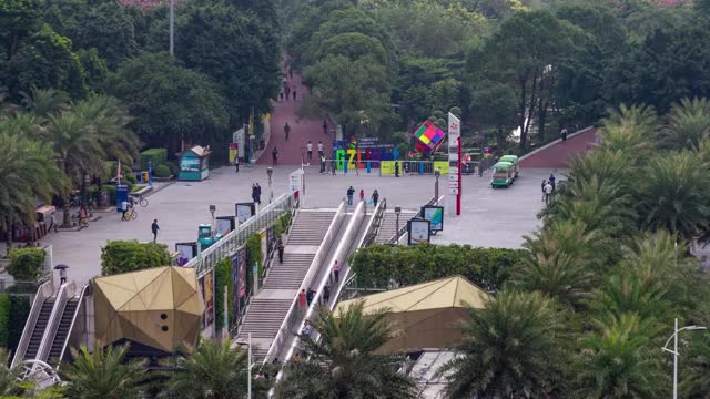 广州花城广场都市风景视频素材