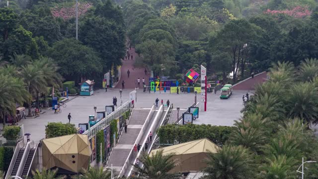 广州花城广场都市风景视频素材