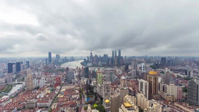 上海城市风光视频素材