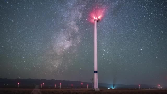 风车星空延时视频下载