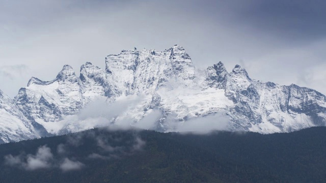 梅里雪山视频素材