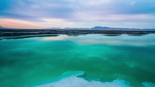 翡翠湖延时视频素材