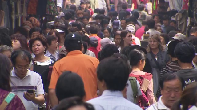 南大门门市场(旅游景点)视频素材