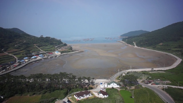 长山岛慢城的村庄，wan -gun视频素材