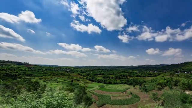 四川田园风光视频素材