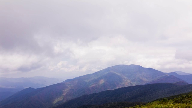 吉日三国家公园野果丹峰的自然风光视频素材