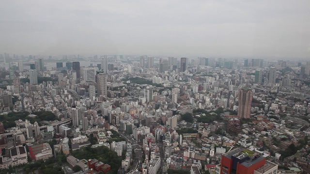 日本东京的城市建筑视频素材