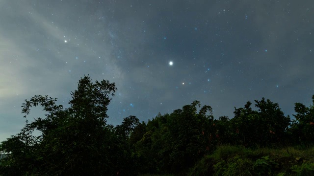 星空延时视频素材