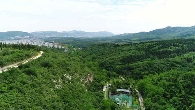 航拍森林山脉青山4K视频素材