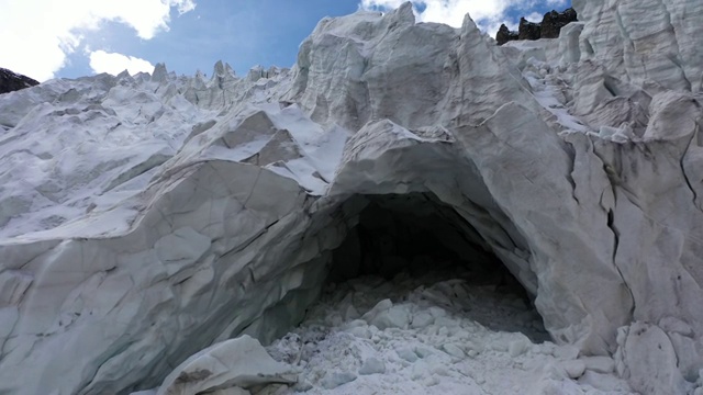 西藏冰川风光视频素材