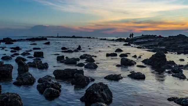 防城港怪石滩视频素材