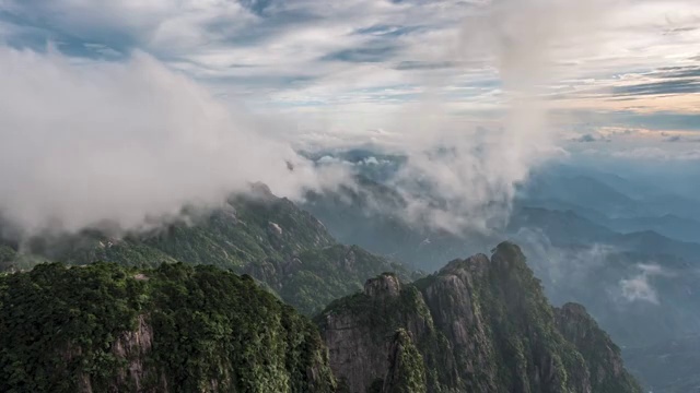 延时视频-张家界云海视频素材