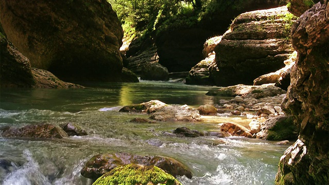 山区河流视频素材