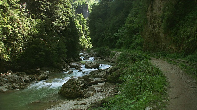 关岛峡谷，库德吉普斯河视频素材