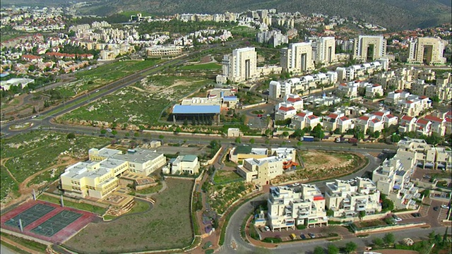 air Karmiel，位于以色列Beit HaKerem山谷，划分上下加利利/加利利视频素材