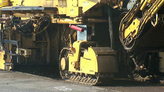 道路建设视频素材