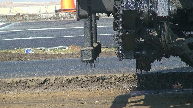 道路建设视频素材