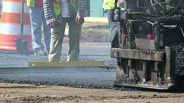 道路建设视频素材