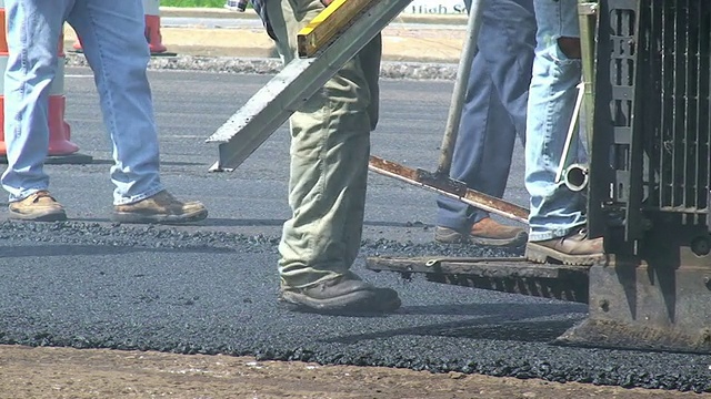 道路建设视频素材