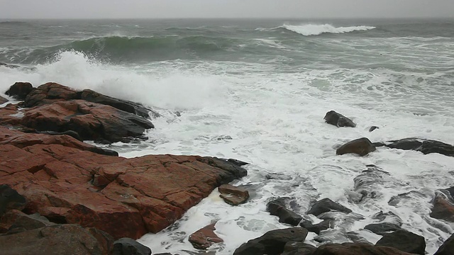 风暴浪视频素材