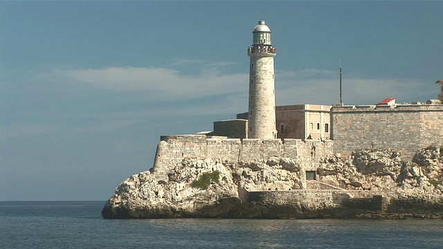 Castillo del Morro /哈瓦那城，哈瓦那，古巴视频素材