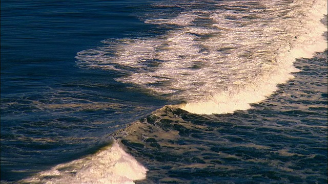 航空海浪，俄勒冈州，美国视频素材