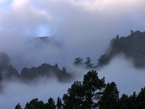 NTSC:喜怒无常的山视频素材