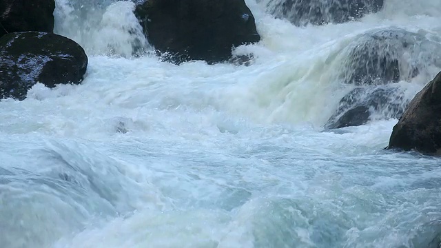 水流，来自水的清洁能源视频素材