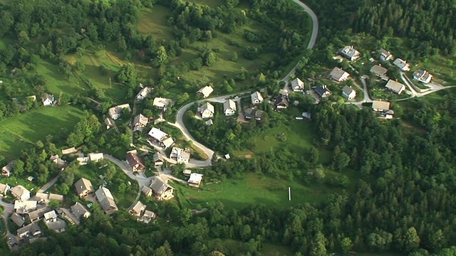 高清:高山村庄视频素材