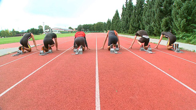 高清起重机:短跑视频素材