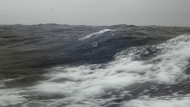 南极德雷克海峡的巨浪视频下载