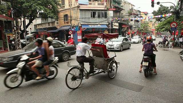 河内街头视频素材