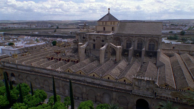 哈，WS, La Mezquita Cathedral, Cordoba, Andalucia, Spain视频素材