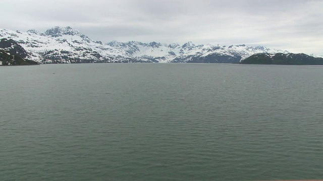 阿拉斯加冰川湾视频素材