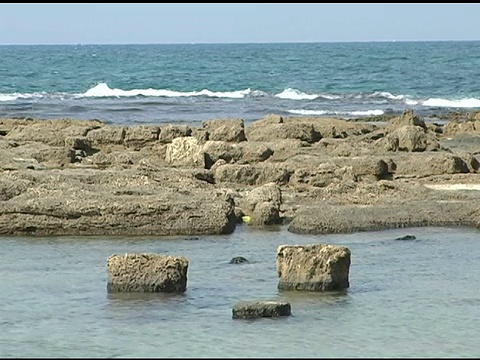 地中海遗址视频素材