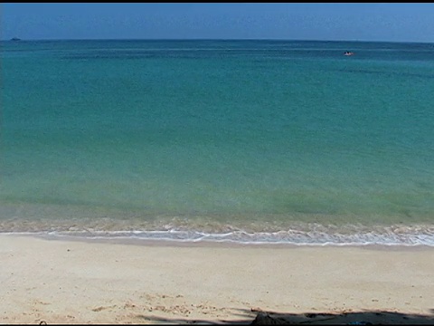 夏威夷宁静的海滩视频素材