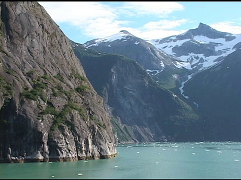 阿拉斯加峡湾视频素材