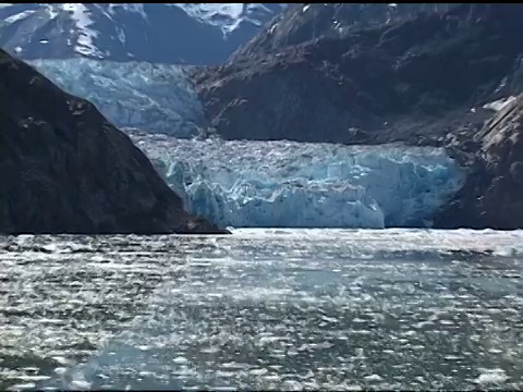 阿拉斯加的冰川视频素材