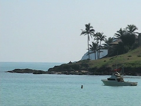 夏威夷海岸视频素材