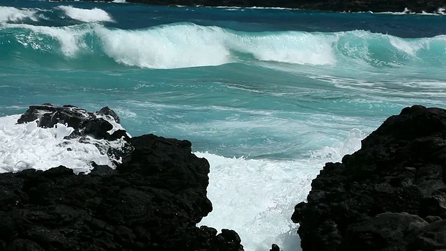 夏威夷海岸视频素材