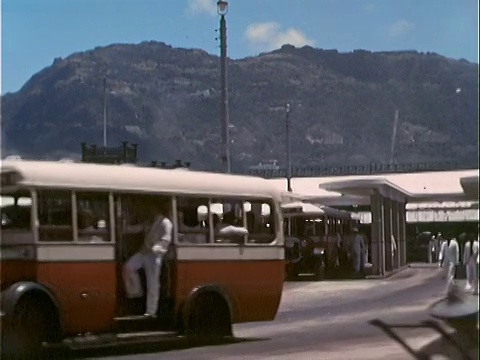 1939年广角街景/香港视频素材