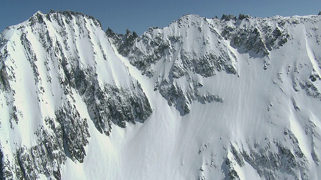 WS POV山景/安德马特，尤里，瑞士视频素材