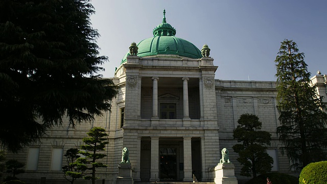 东京国立博物馆/东京，日本东京视频素材