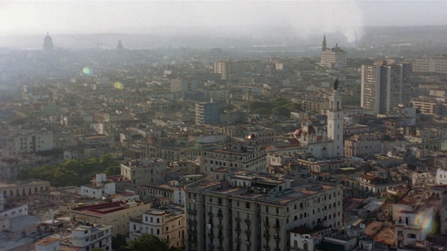 T/L, MS, Cityscape, Old Havana，古巴视频素材