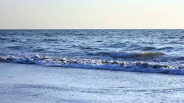 海浪慢动作视频素材