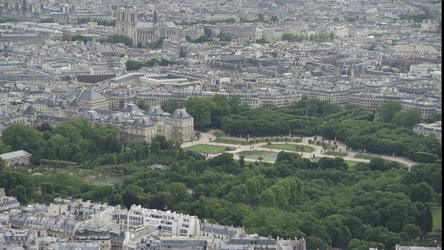 巴黎WS公园和博物馆/巴黎，_le-de-France，法国视频素材