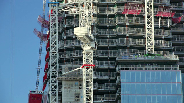 MS View of Shard Building / London，英国视频素材