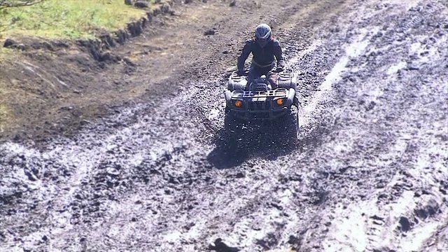 Quadbike越野车视频素材