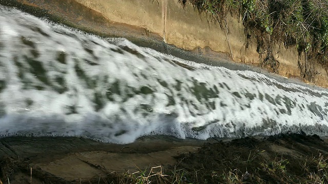 废水视频素材